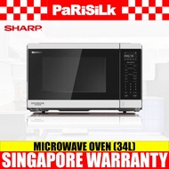 Sharp R-34SI-W Basic Inverter Microwave Oven (34L)