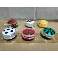 Children's yoyo toy with motif led light yoyo toy with rope random motif/