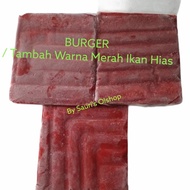 Burger Discus Merah Pewarna Ikan Hias Louhan Arwana Super Red Berger