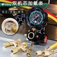 Air Conditioning R410A Refrigerant Gauge Fluoride Gauge Liquid Gauge Pressure Single Gauge R32R22r13