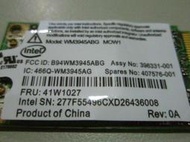 Intel PRO/Wireless 3945 ABG mini pci 三頻無線網路卡 IBM專用 $850
