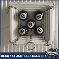 HypeVibes 1pcs 8 Ball Keychain Lucky 8 Ball Pool Ball Mini 8Ball Decoration