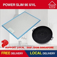 EF EFCH POWER SLIM 90 X/VL Cooker Hood Grease &amp; Carbon Filter