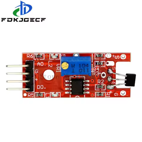 4pin KY-024 Linear Magnetic Hall Switches Speed Counting Sensor Module for arduino DIY Kit