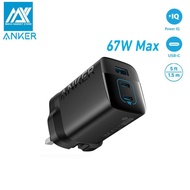 Anker A2674 (67W) Foldable Charger With 2USB-C & 1USB-A Port Compatible with MacBook Pro and other P