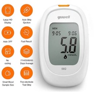 YUWELL GLUCOSE METER SET (EXPIRY 10/2025 FOR THE STRIPS/LANCETS)