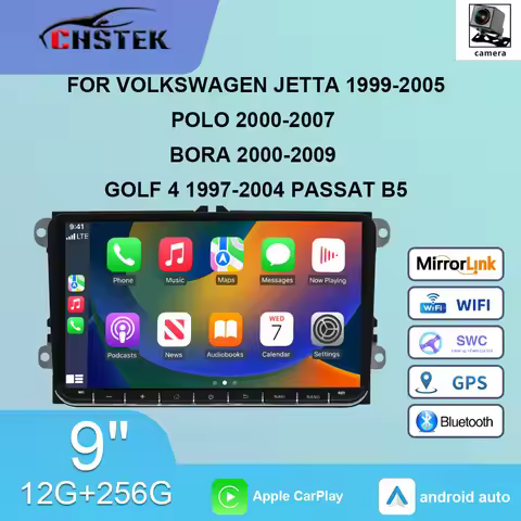 CHSTEK Carplay Android For Volkswagen Jetta 1999-2005 Polo 2000-2007 Bora 2000-2009 Golf 4 1997-2004
