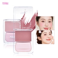 Ashley Shine Highly Pigmented Blush Cream Natural Long-Lasting Waterproof with Puff AS9100