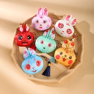 Mid-Autumn Festival Cultural and Creative Rabbit Sachet Cute Cartoon Costume Hanfu Pendant Chinese S