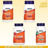 Now FOODS C 1000 C1000 Bioflavonoids 100 Veg Capsules/Vitamin D3 5000iu 120 5000 iu 240 Softgels Softgel/Zinc Picolinate 50mg 50mg Veg Capsules