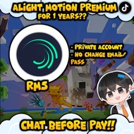 [OPEN] Alight Motion Premium For 1Years?? CHAT BEFORE PAY‼️