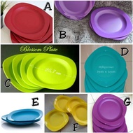 Tupperware Blossom Plate pinggan makan dining plastik
