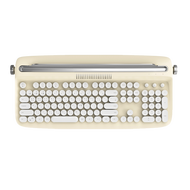actto復古打字機鍵盤/ 數字款/ 奶油黃