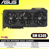 ASUS TUF-RTX3090-O24G-GAMING OC 24GD6X (3 FAN/10496 CUDA/328 TMU/112 ROP/384 BIT/19.5Gbps) GRAPHIC C
