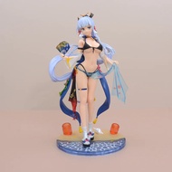 25CM Anime Genshin Impact Game Figure Kamisato Ayaka PVC Action Figure Collection Model Doll Child Kid Gifts