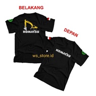 Komatsu heavy equipment t-shirt