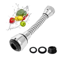 Faucet Extender High Pressure Tap Adaptor Rotation 360 Degree Kitchen Faucet Extension Bathroom Sink