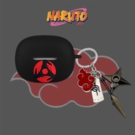 for Baseus Bass BC1 Open-Ear Case Anime Naruto Keychain Pendant Cartoon Silicone Soft Case Suitable 