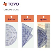 TOYO COMPASS/PROTRACTOR/SET SQUARE/GEOMETRY SET
