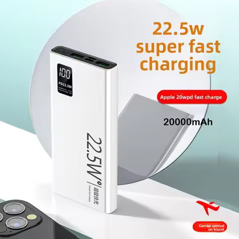 Portable Power Bank Available in 10000mAh & 20000mAh