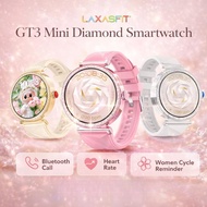 GT3 Mini Women Smart Watch Bluetooth Call Wireless Charging 1.27HD Fitness Tracker G7WM
