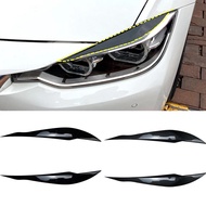 Car Headlights Eyebrows Eyelids Cover Eyelash Head Light Stickers For BMW 3 Series F30 F31 318i 320i