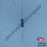 0.1R 0.33R 0.5R 1R 1.5R 2R 2.7R 3.3R 3.9R 4.7R 5.6R 7.5R Ohm 2W Metal film resistor 1%