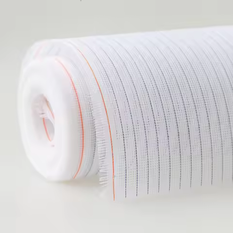 Yimeng 50x33cm 14CT Disposable Cross Stitch Fabric Canvas Cloth Pumping Waste Canvas DIY Handmade Em