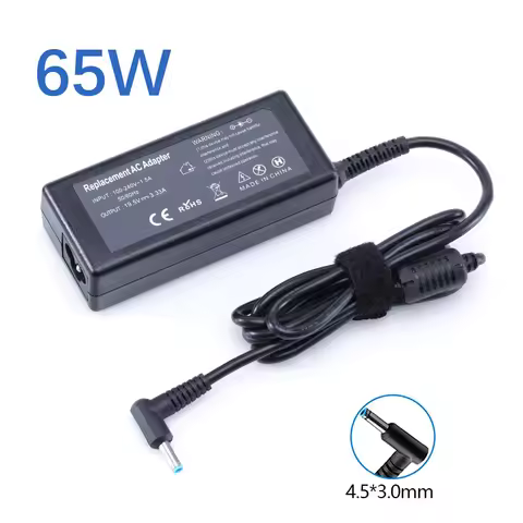 19.5V 3.33A 65W 4.5*3.0mm Adapter Laptop Charger For HP Envy17-j010us Pavilion 15-j000 Chromebook 11