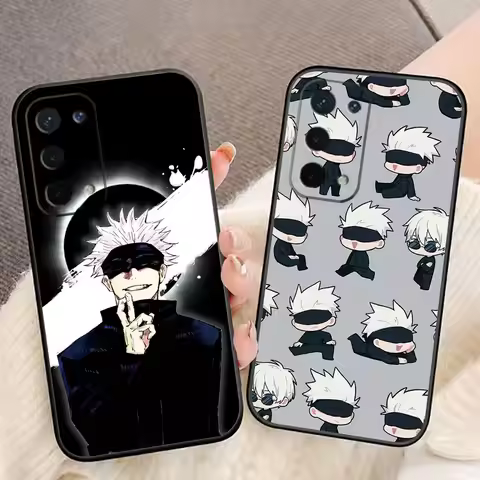 J-Jujutsu Kaisen Satoru Gojo Phone Case For OPPO F31 A5X A6X A5 A6 A17 A16 A38 A53 A54 A55 A57 A58 A