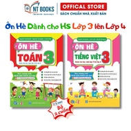 Book (Combo, Optional Retail) Grade 3 Summer Review (Math + Vietnamese) - For students from 3rd grad
