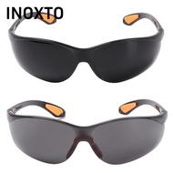 INOXTO Welding Welder Goggles, Grey Black Windproof Safety Goggles, Scratch Goggles Dustproof Eyewea