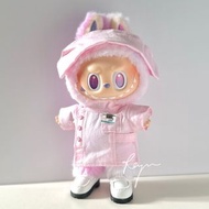 靚車工 包平郵💖 labubu 護士 nurse 護理員 手術室 醫護 醫生 獸醫 牙醫 救護員 Scrub 制服  美容 洞洞鞋 眼鏡 鞋 衫 仔 娃衣 17cm 公仔衫 企企 坐坐 手術 croc
