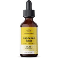 ⁑ᴘʀᴇ-ᴏʀᴅᴇʀ⁑ HERBAMAMA Dandelion Root Liquid Extract 2/4 fl oz Bottle ⁑ᴏʀɪɢɪɴᴀʟ ғʀᴏᴍ 🅄🅂