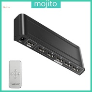 Mojito 5 In 1 Out HDTV Splitter Metal Housing Heat Dissipation 3840x2160 Resolution