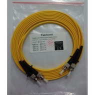 Patchcord Fiber Optic ST Duplex Singlemode 9/ 125um 1 meter