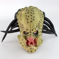NEW Latex Movie Alien Predator Cosplay Mask Costume Helmet Props Adult Antenna Halloween Party Horro