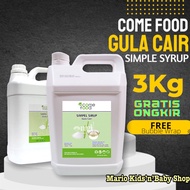 Tang Mi / Gula Cair Come Food Simple Syrup (Gula Cair) Import Taiwan 3 Kg