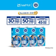 Combo 4 Hộp Sữa Tươi Tiệt Trùng Dutch Lady Cô Gái Hà Lan Không Đường 965ml