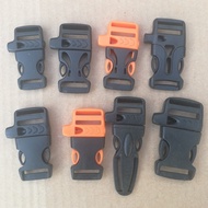 Direct Sale Plastic Buckle Whistle Buckle Whistle Buckle Life Saving Safety Whistle Backpack Buckle 