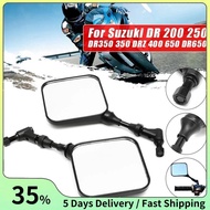 2X Motorcycle Rear View Mirror Side Mirrors for   200 250 DR350 350 DRZ 400 650 DR650