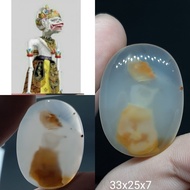 Natural Agate Stone Agate Stone Crystal Puppet Antique