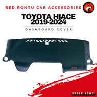 TOYOTA HIACE LEATHER DASHBOARD COVER 2019-2024 car accessories toyota car accessories toyota Hiace c