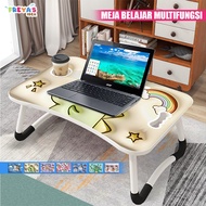 FR-C928 Meja Lipat Karakter Gambar 3D Portable Multifungsi / Meja Belajar Anak Motif 3D Anti Air / M