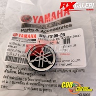 THAILAND FRONT SHIELD PANEL EMBLEM MIO SPORTY SMILE SILVER ORIGINAL 5HV-F3108-20