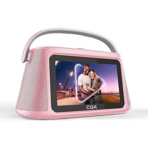 10.1 Inch Touch Screen Smart Desktop Speaker Android System Bluetooth WIFI TWS Lyric Display Audio P