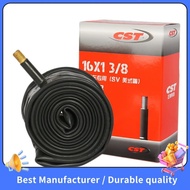 CST Bike Tubes 16 Inch 1-3/8 349 Schrader Presta Valve for Brompton 3Sixty Dahon Folding Bike Inner 