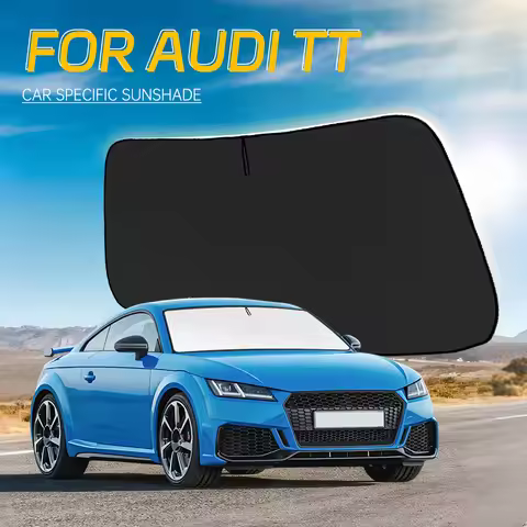 Car Sun Shade Front Window Shade Cover Visor For Audi TT 8N 8J FV 1998-2022 2023 2024 Windshield Sun