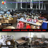 2022✜MASSTEK @Johor Jersey Berbasikal Bib Set Seluar MTB Jersey Lengan Pendek Bib Gel Pendek Padding