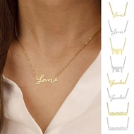 Fashion Letter Necklace The 1989 Reputation Lover Inspired Necklace Collection L1s3